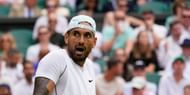 Nick Kyrgios at the 2022 Wimbledon
